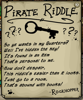 A pirate’s riddle